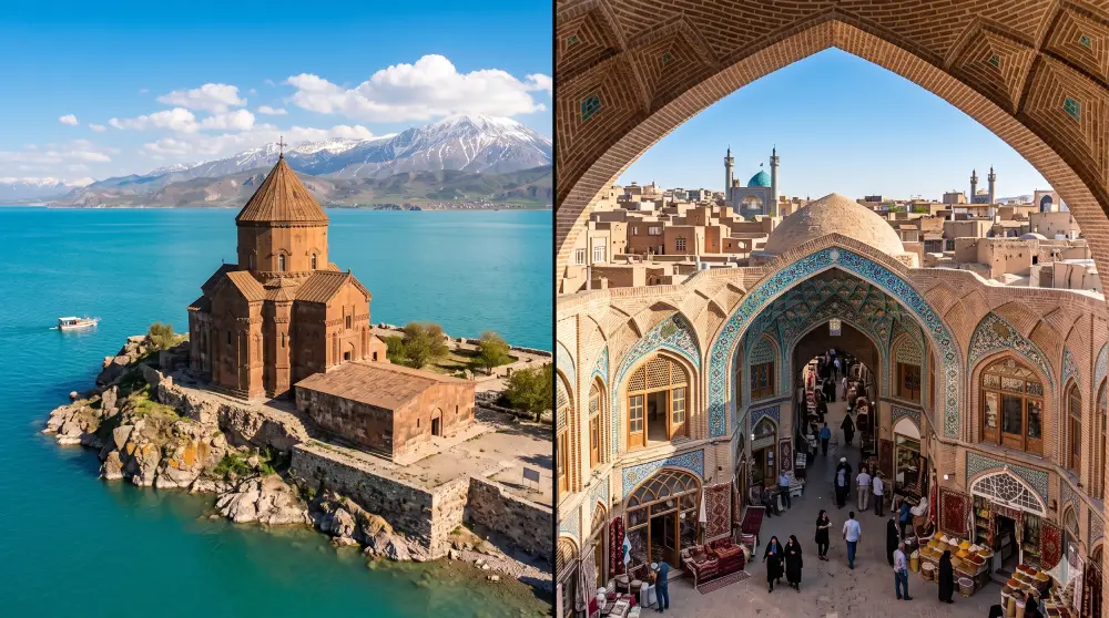 قیمت تور وان از تبریز